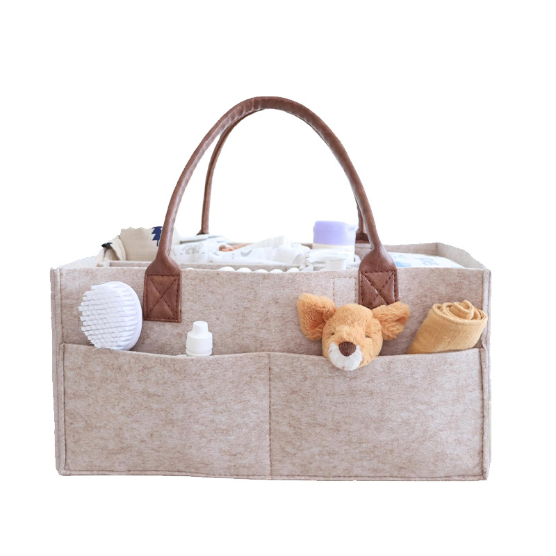 Baby Nursery Shelf - Baby Filz-Aufbewahrungskorb für Kinderzimmer, Wickeltasche mit