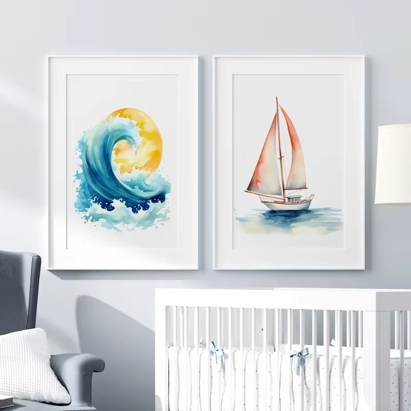 Surf Ocean Themen Kindergarten – Baby Nursery Mirror Bewertung und Preis