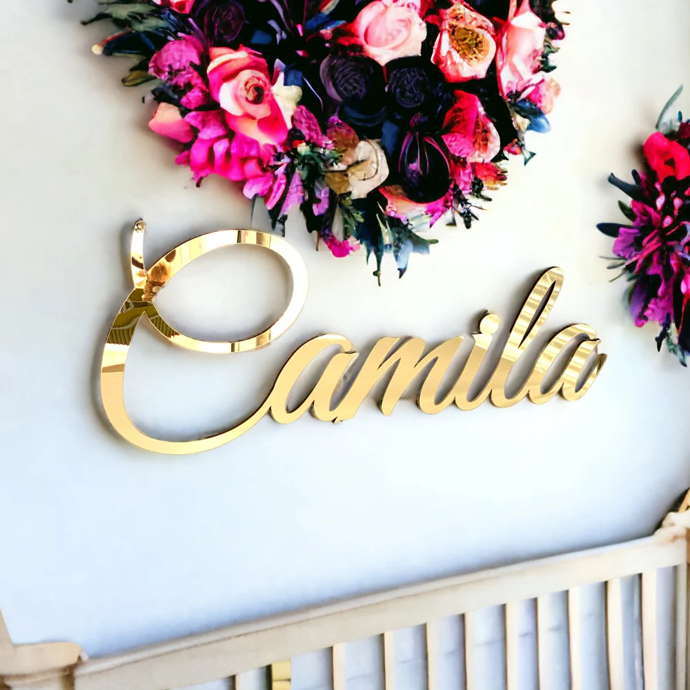 Personalisiertes Baby-Namenssc – Baby Nursery Mirror Bewertung und Preis