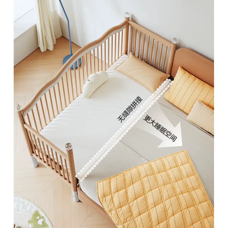 Massivholz-Babybett mit Mehrfu – Baby Nursery And Co Bewertung und Preis