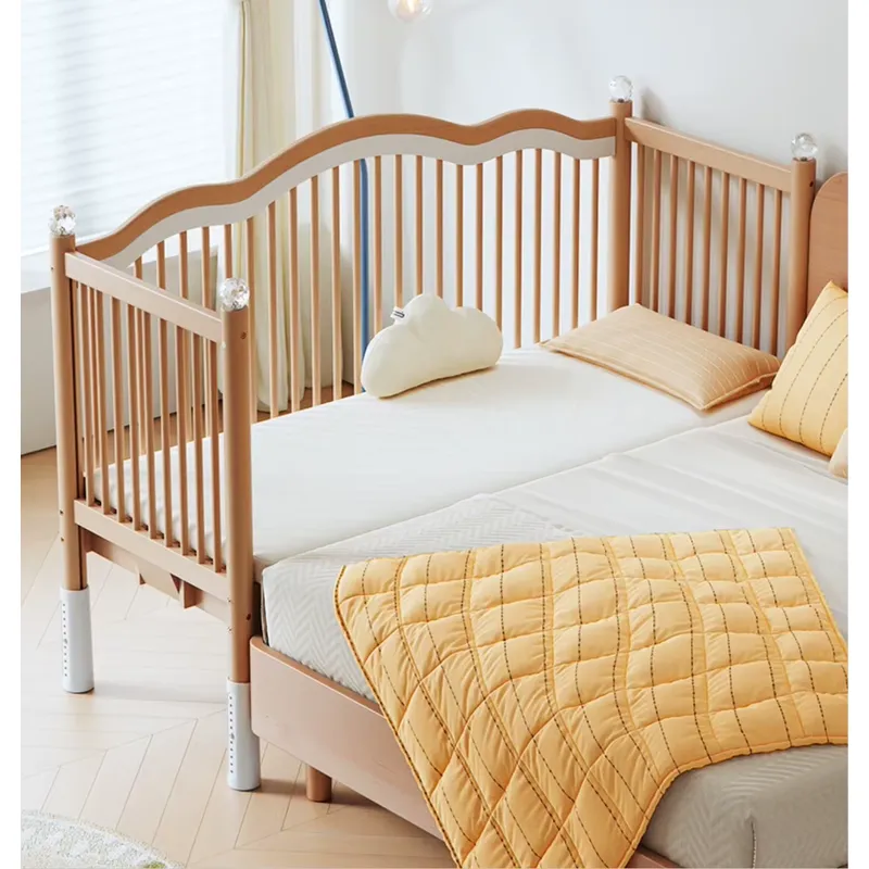 Massivholz-Babybett mit Mehrfu – Baby Nursery And Co Bewertung und Preis