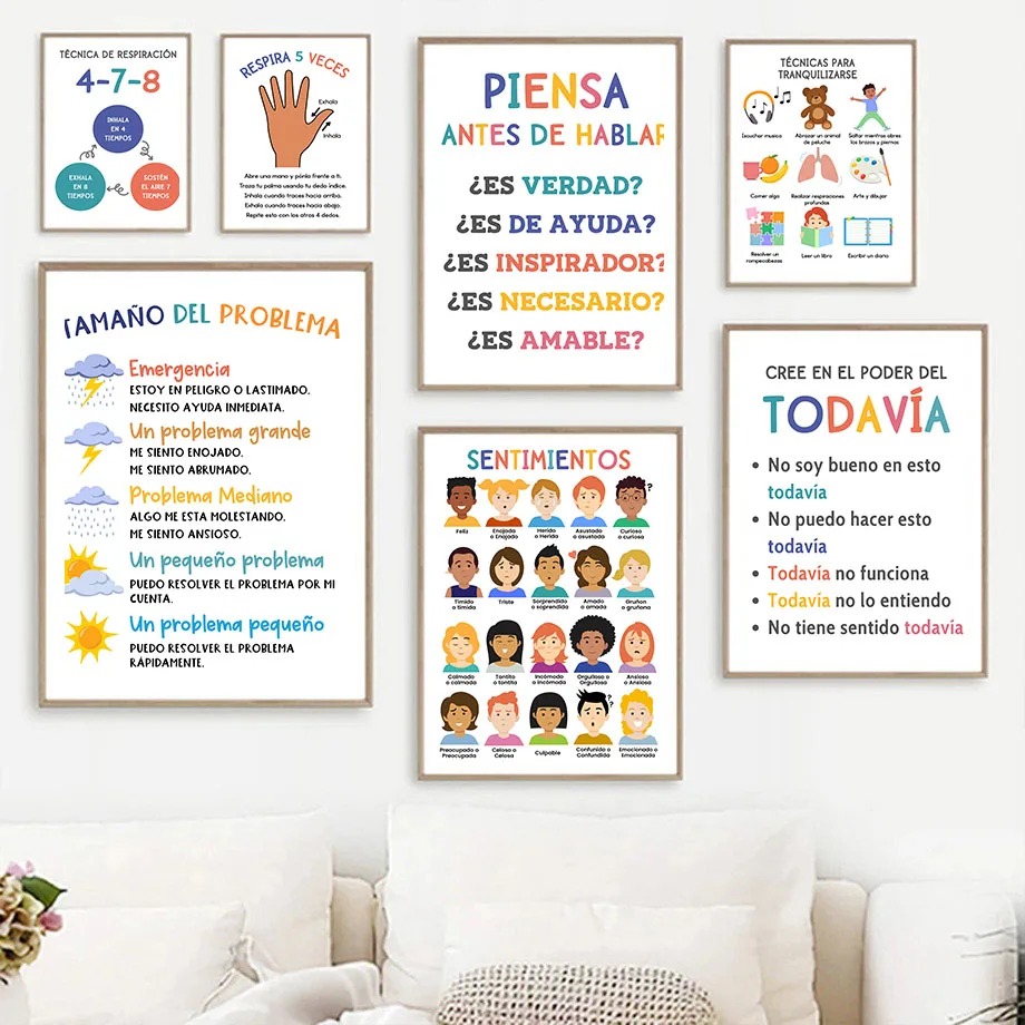 Spanisches Kinderzimmer-Poster – Baby Nursery In Spanish Bewertung und Preis