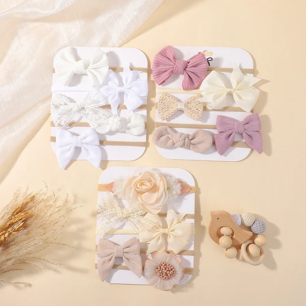 5Pcs Baby Blume Spitze Bogen S – Baby Nursery Set Bewertung und Preis
