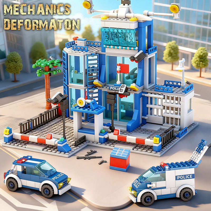 Stadtpolizeistation Baustein-S – Lego Set City Bewertung und Preis