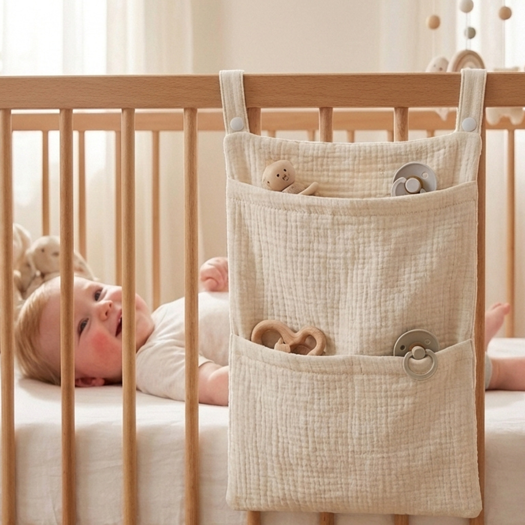 Babybett-Organizer Hängende Au – Baby Nursery Shelf Bewertung und Preis
