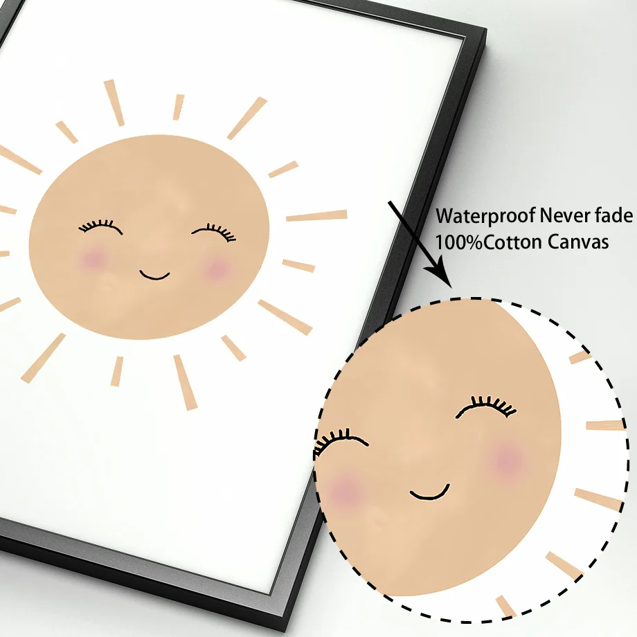 Boho Kaninchen Blume Sonne Reg – Baby Nursery Mirror Bewertung und Preis