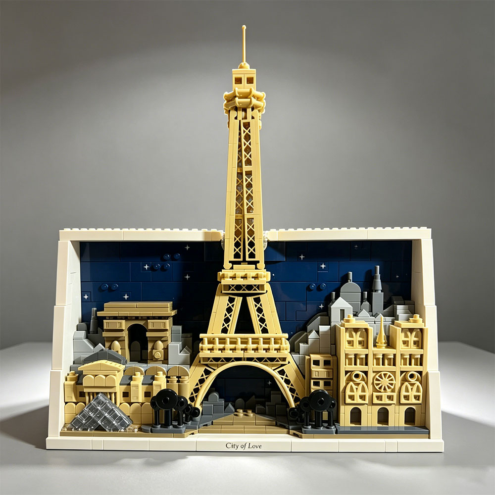 2026 NEU Love City—Paris Gebäu – Lego Set City Bewertung und Preis