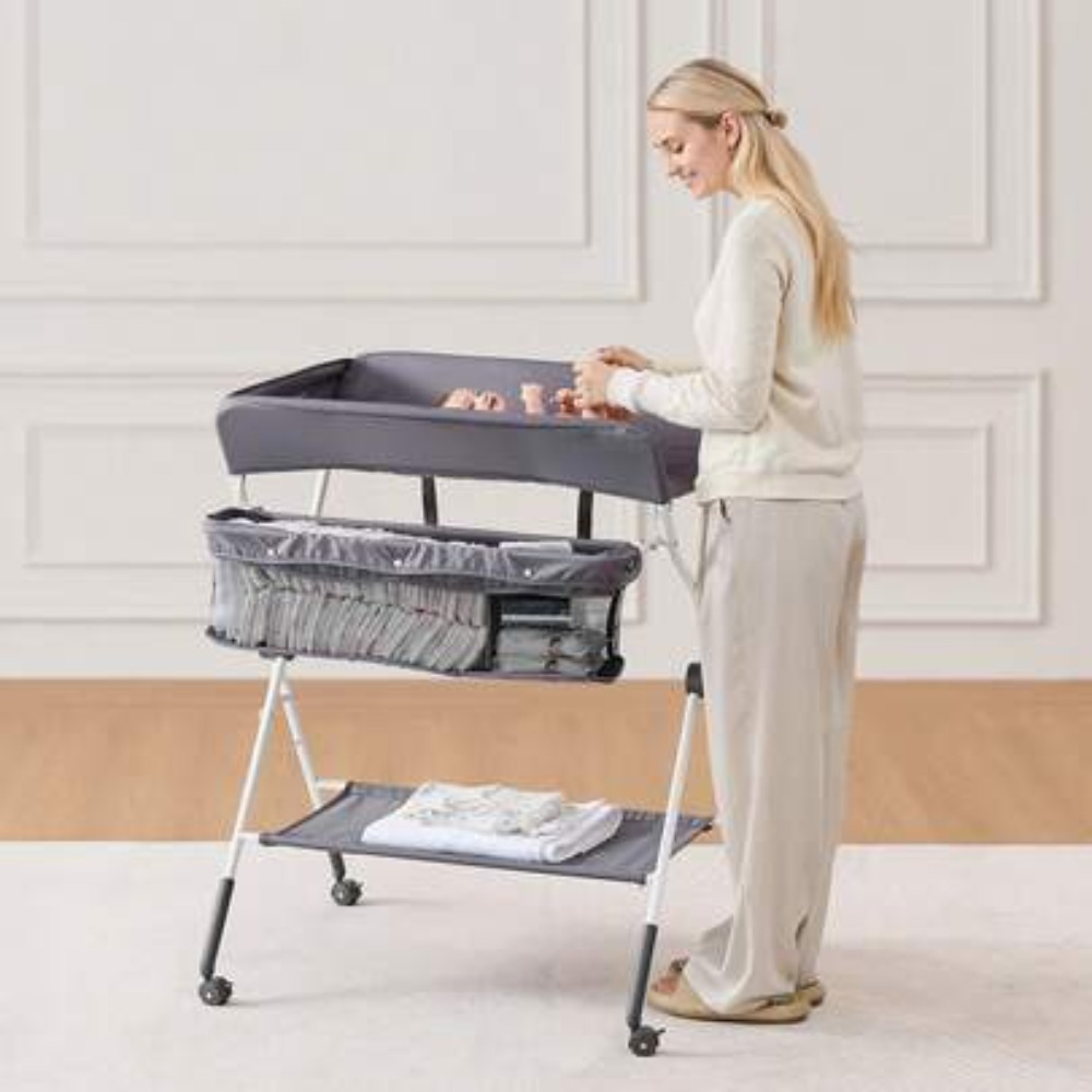 Klappbarer Baby-Wickeltisch mi – Baby Nursery Shelf Bewertung und Preis