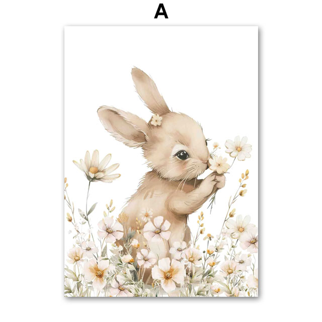Herbst Kaninchen Wilde Blume D – Baby Nursery Mirror Bewertung und Preis
