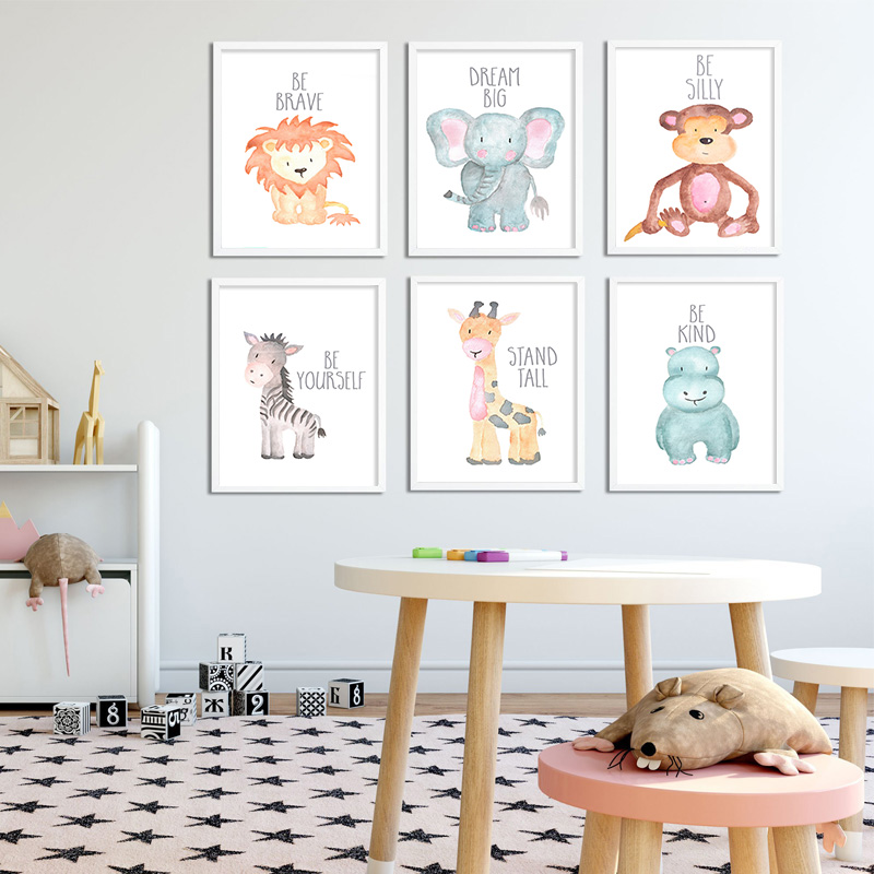 Baby Tier Löwe Elefant Giraffe – Baby Nursery Mirror Bewertung und Preis